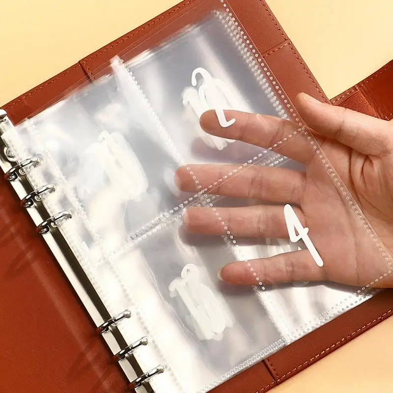 Libro de desafío de ahorro de dinero A5, carpeta de presupuesto de ahorro de dinero para planificación y ahorro de 5050 dólares