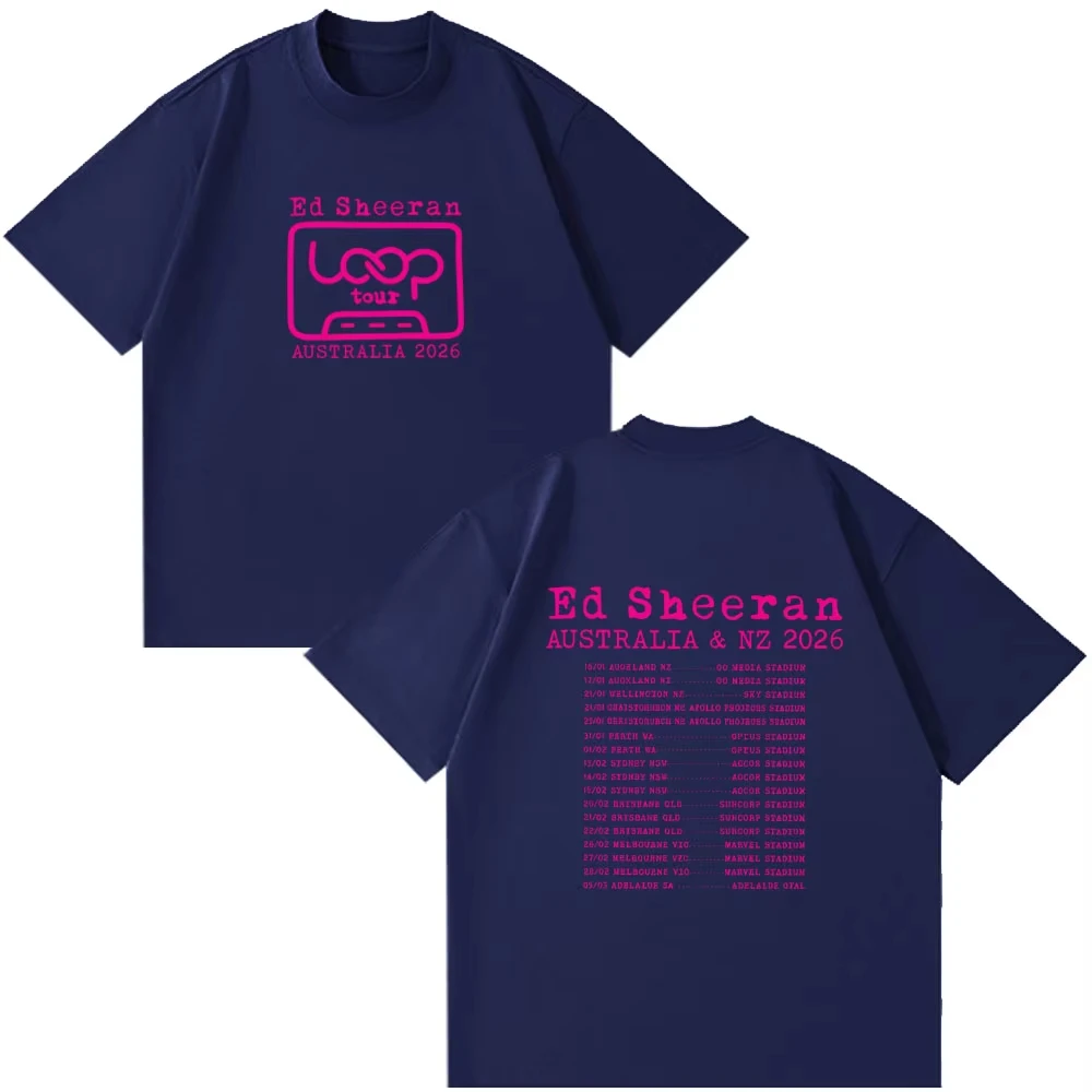 Ed Sheeran Loop Tour Australia and New Zealand 2026 Tour Merch