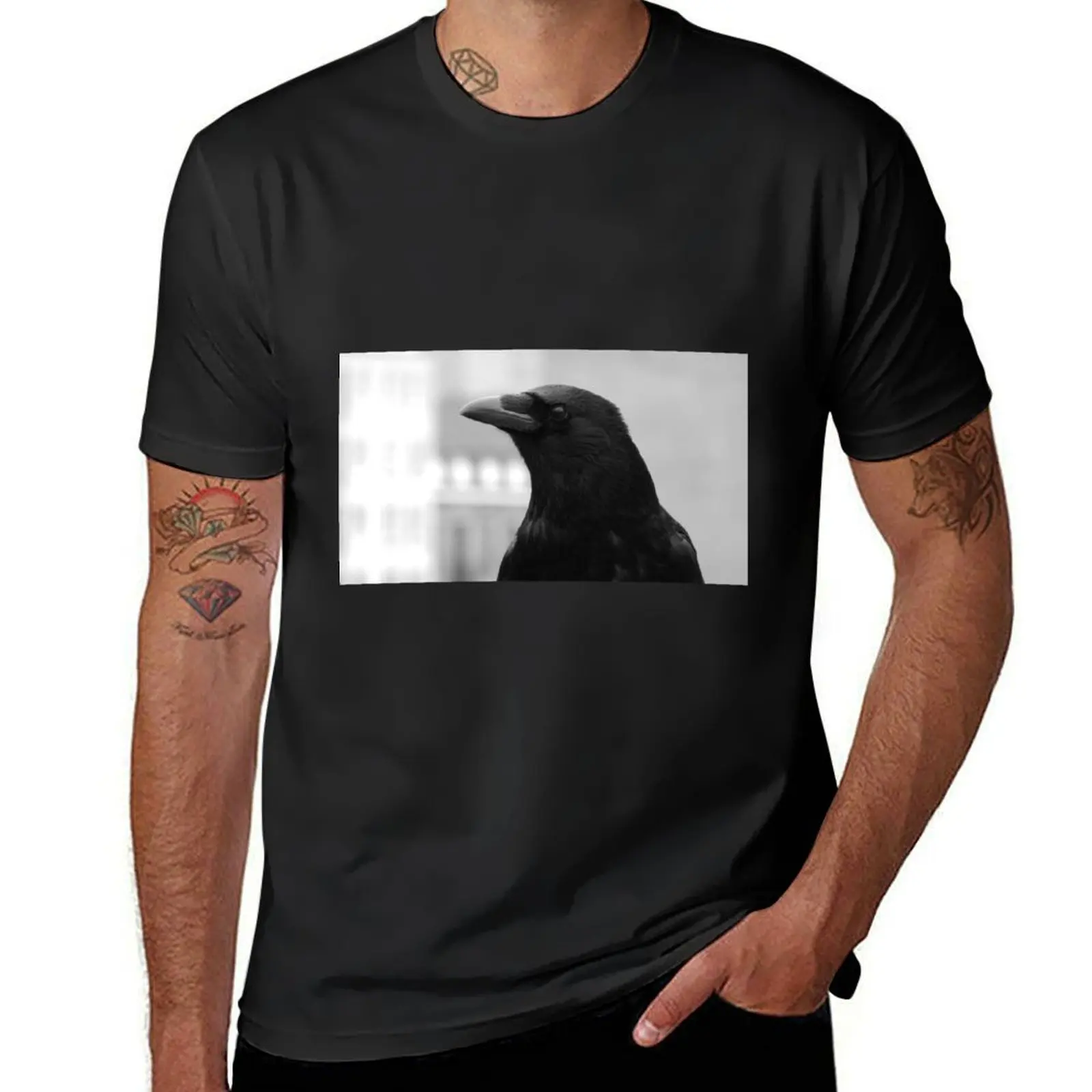 A crow in Ghent T-Shirt blanks cute clothes mens clothing