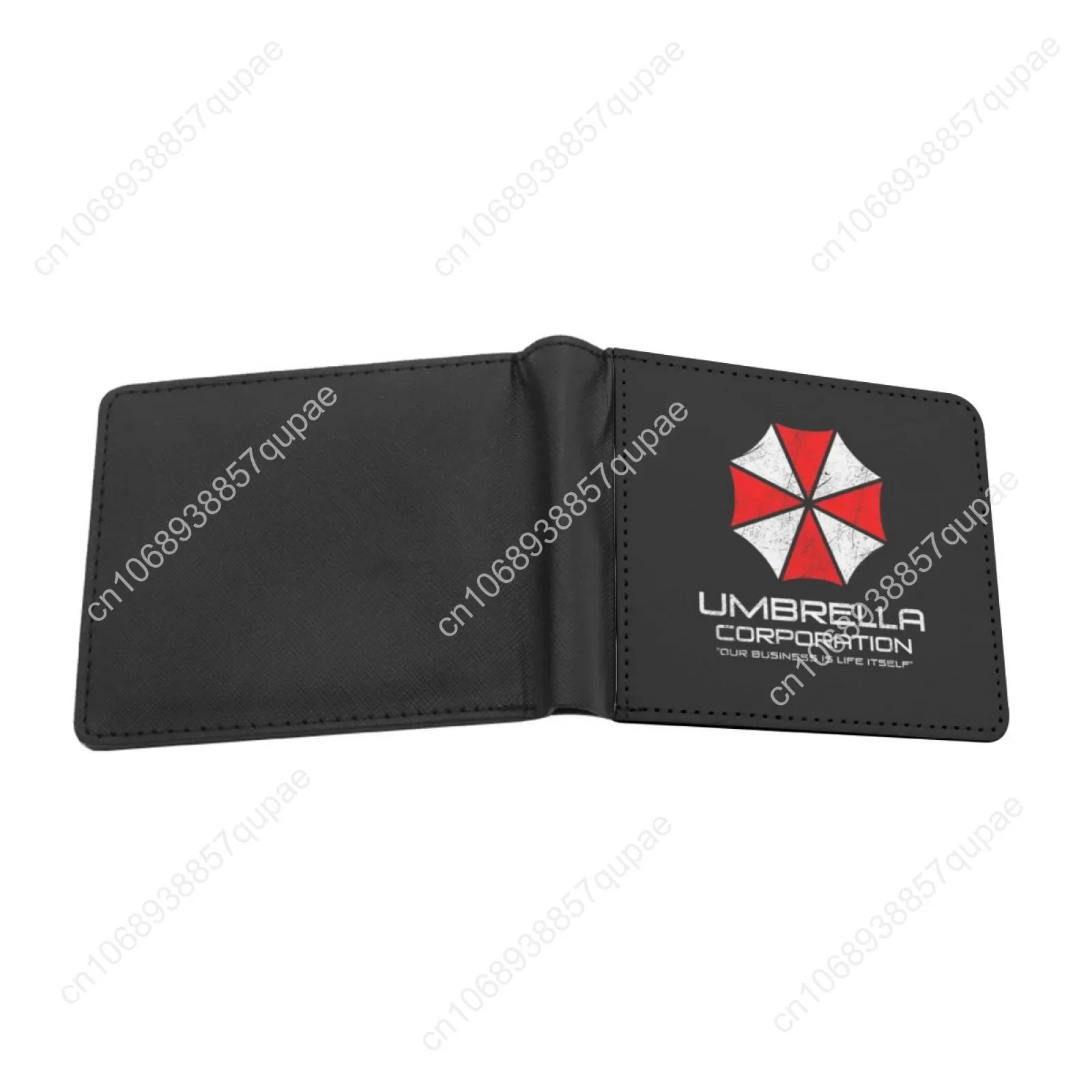 Umbrella Corporation New Print Wallet Short Men Wallets Credit Card Holder Purses Umbrella Corp