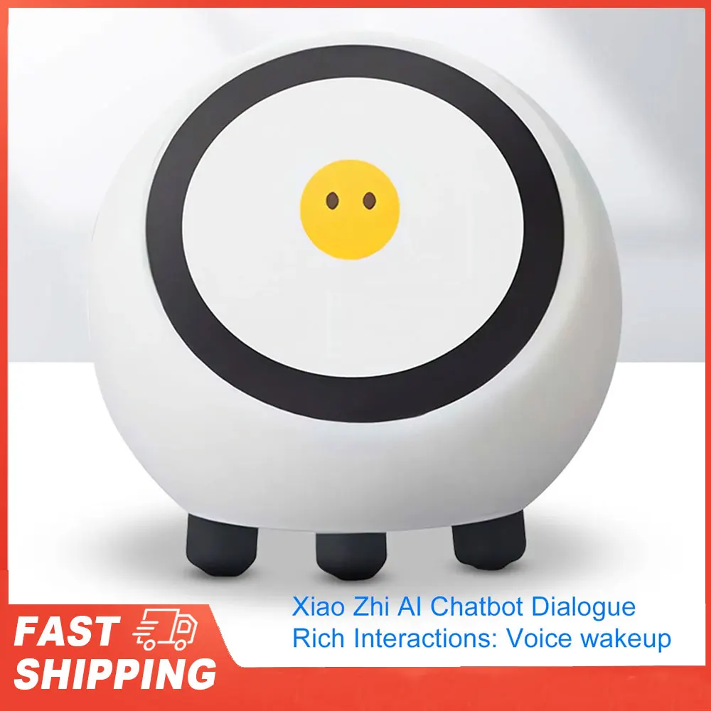 Smart Talking Robot Companion Voice Wake Up 1.28 Inch Screen for DeepSeek AI Powered Robot Toy with Bluetooth 5.0 WIFI Clock