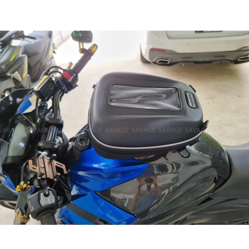 

Motorcycle Bag Fuel Tank For SUZUKI GSXR GSR GSXS 600 750 1000 GSX GSF SV SFV 650 1250 1300R Waterproof Tanklock Bags Luggage