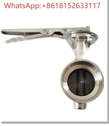 Ручка, дроссельный клапан с рифленой головкой из нержавеющей стали, ручной D81X-16P Turbo Fire 304, дроссельный клапан с зажимом