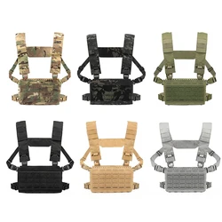 Kamizelka myśliwska Tactical MK5 Chest Rig MOLLE SS MKV Micro Fight Chassis Placard Triple 5.56 Magazine Pouch Airsoft Chest Rig Gear