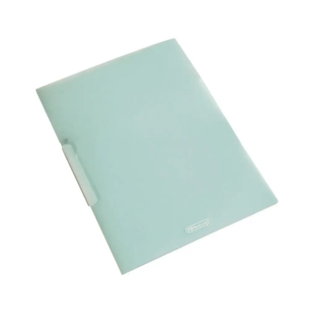 

Rotating A4 Clipboard File Folder Candy Color Plastic Loose Leaf File Binder Side Open Student Test Paper Clip School