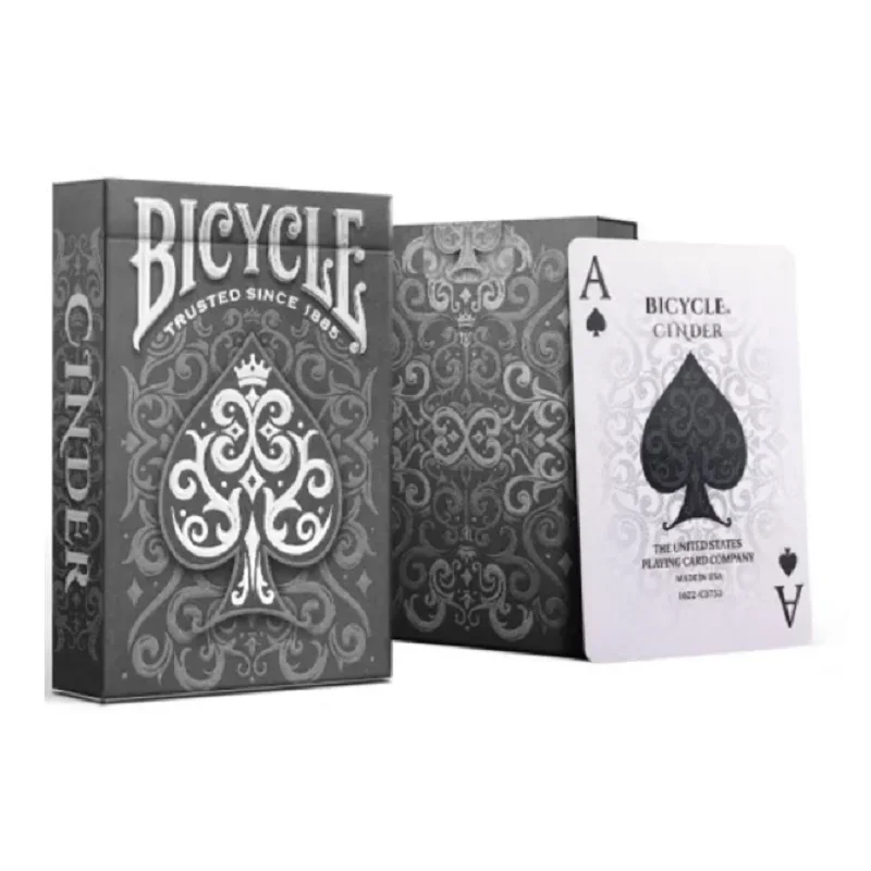 Bicycle Cinder Playing Cards Deck Poker Size Card Games Magic Tricks for Magician Close Up Magic Props Cards Collection Magia