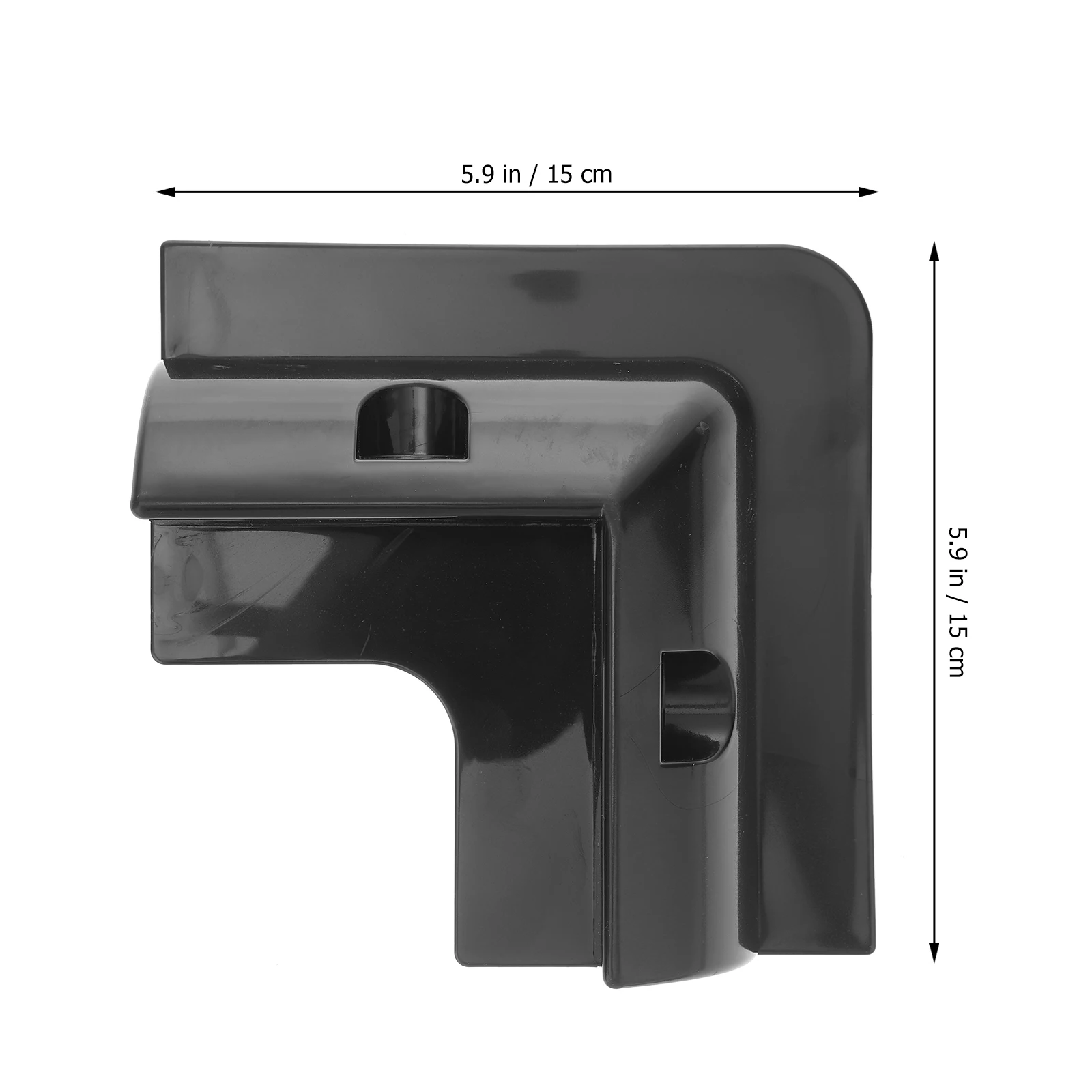 

4 Pcs Solar Panel Brackets Durable Plastic for RV Trailer Boat Roof Mount Kits Long Service Life Excellent Craft