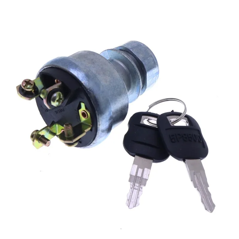 MUGURO Replacement Parts for Start Switch W/2 Keys 9G-7641 for CAT 320 303 330 322 375 E180 E240 E300 Mod-JN88-1485