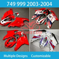 For Ducati 749 999 2003 2004 Injection Motorcycle Accessory Complete Fairing Kit Complete Body Plastics Covers 03 04 Fairings