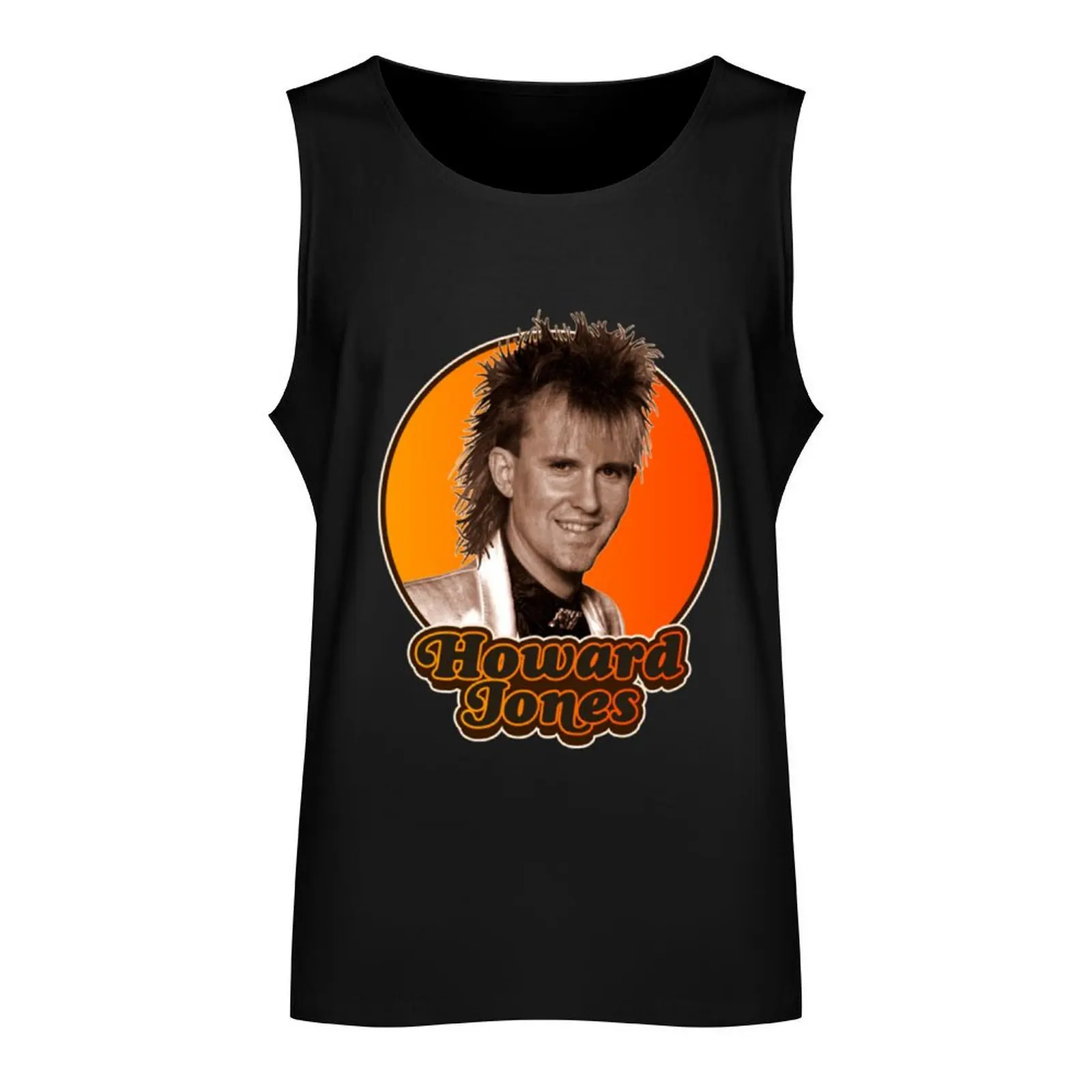 Howard Jones Tank Top Men sleeveless tee Men's clothing Gym wear