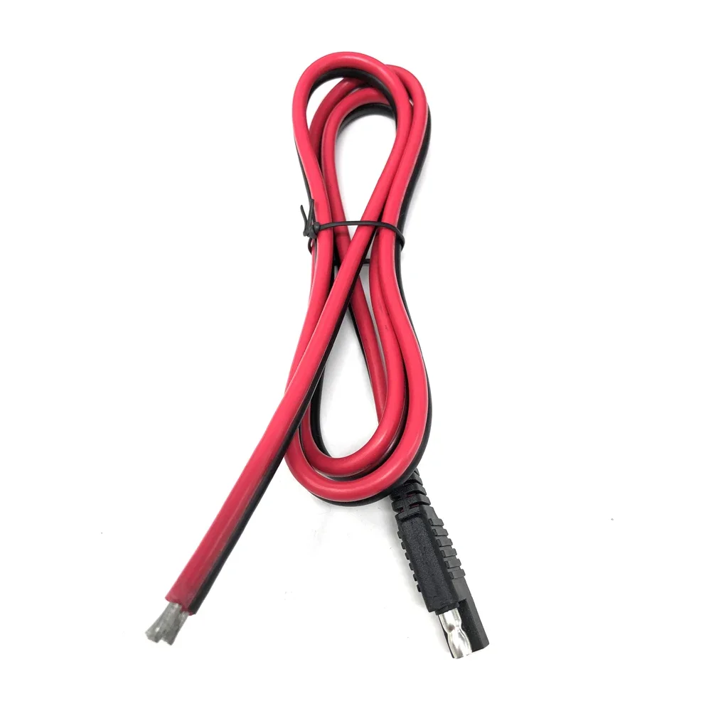 DIY 100CM 12AWG 30A SAE Plug Harness Extension Connector CableSAE Plug Extension Lines Connector  for Car Motor Solar Batteries