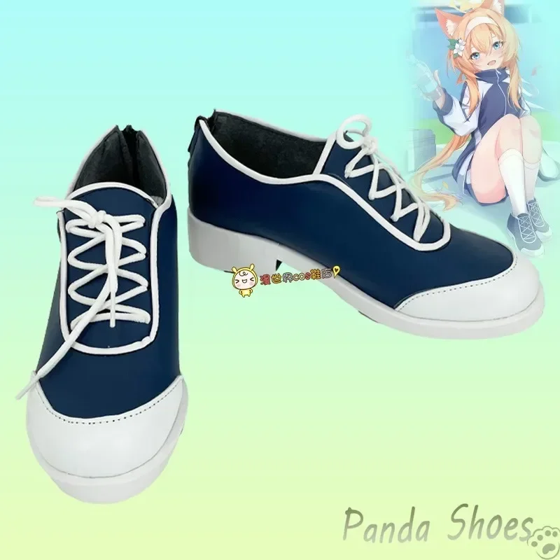 

Blue Archive Iochi Mari Cosplay Shoes Anime Game Cos Sneaker Boots Comic Mari Cosplay Costume Prop Shoes for Con Halloween Party