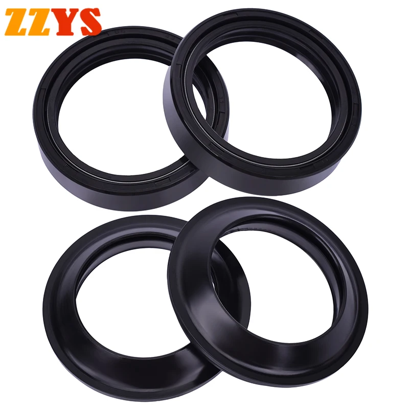 

43x54x11 43*54 Front Fork Suspension Damper Oil Seal 43 54 Dust Cover For Kawasaki ZX-10R ZX10R NINJA ALL VERSIONS ZX 10R 04-17