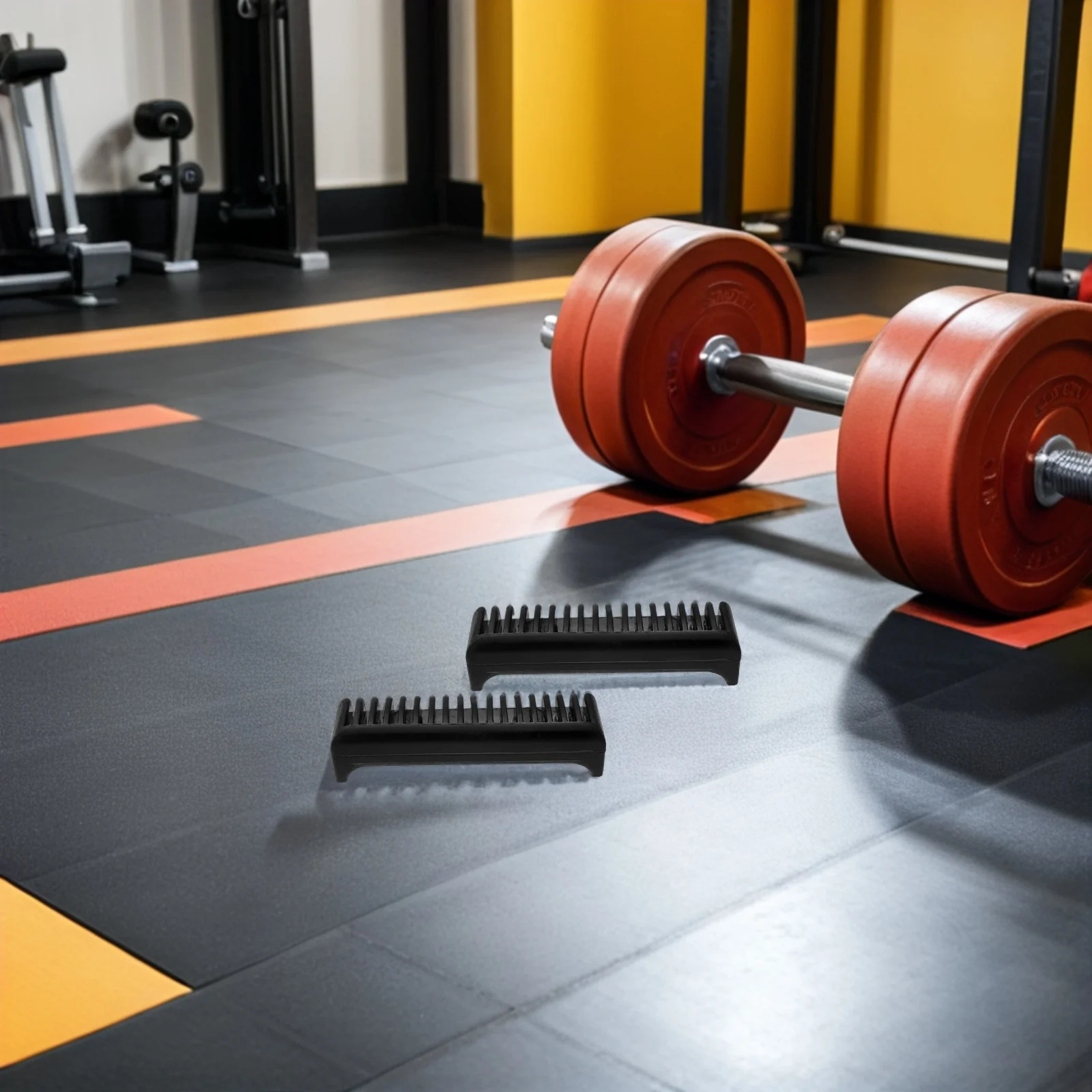 

2Pcs Elliptical Step Cushion for Treadmill and Exercise Equipment - 5.8x1.5 Inches Shockproof Anti-Slip Pedal Pad with Noise