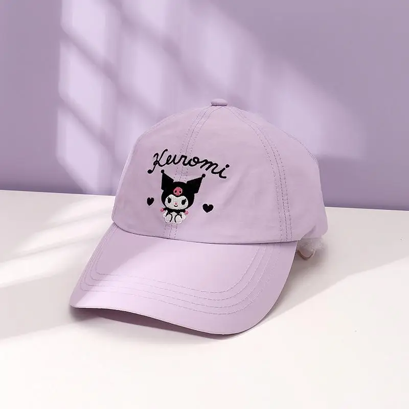 

Hello Kitty Y2K Hat Sanrio Kawaii Anime Kuromi My Melody Baseball Cap Summer Sweet Cute Babys Hat Sun Protection Gift for Kids