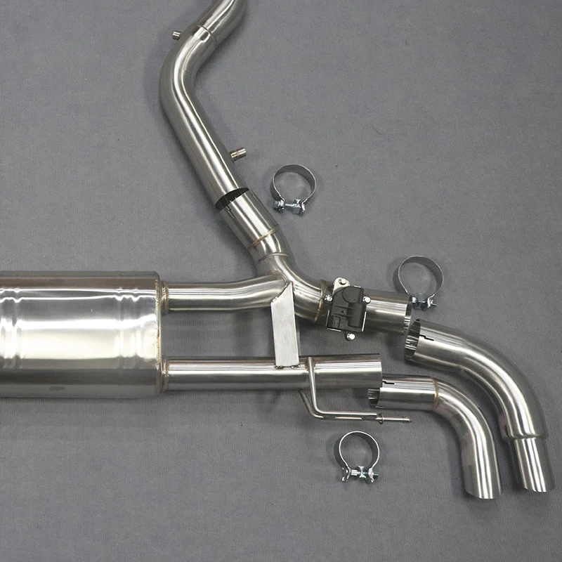 Factory Price Perfect Fitment Sound Catback Exhaust Pipes With Valve for X5 G05 M50I 2019-2022 3