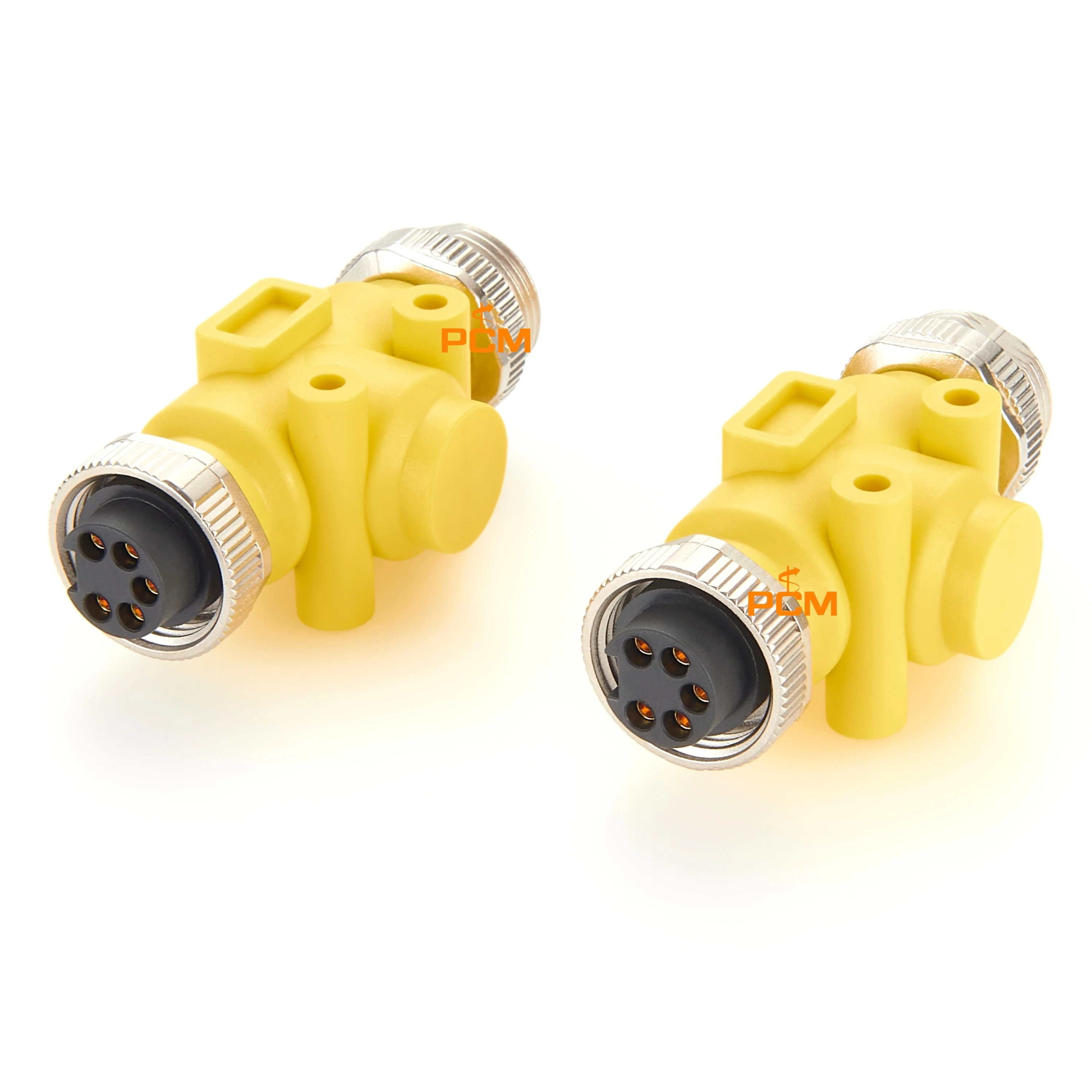 Mini-change 7/8" Female to Female Circular Connector Coupler Waterproof IP68 for Sensor Actuator Power Data Signal Cable CAN Bus
