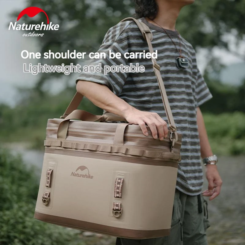 Naturehike-キャンプ用クーラー,アイスチェストフリーザー,ポータブルピクニック冷蔵庫,車,ビーチ,釣り,大容量,サーマル食品ドリンク