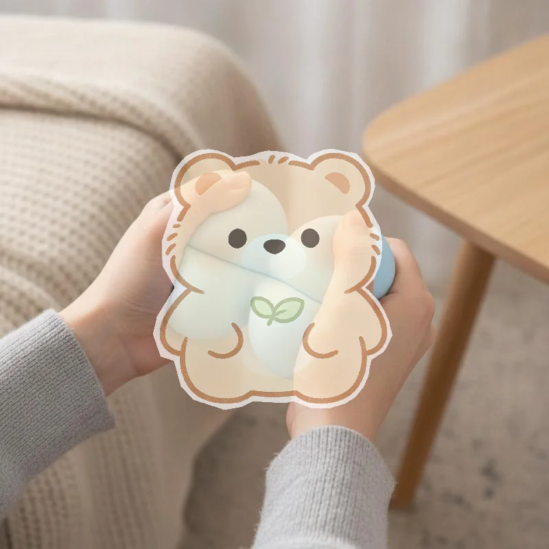Handmade ASMR Imitation Soap Stress Toy Crunchy Soft Fidget Toy for School Students Stress Relief Casual Play