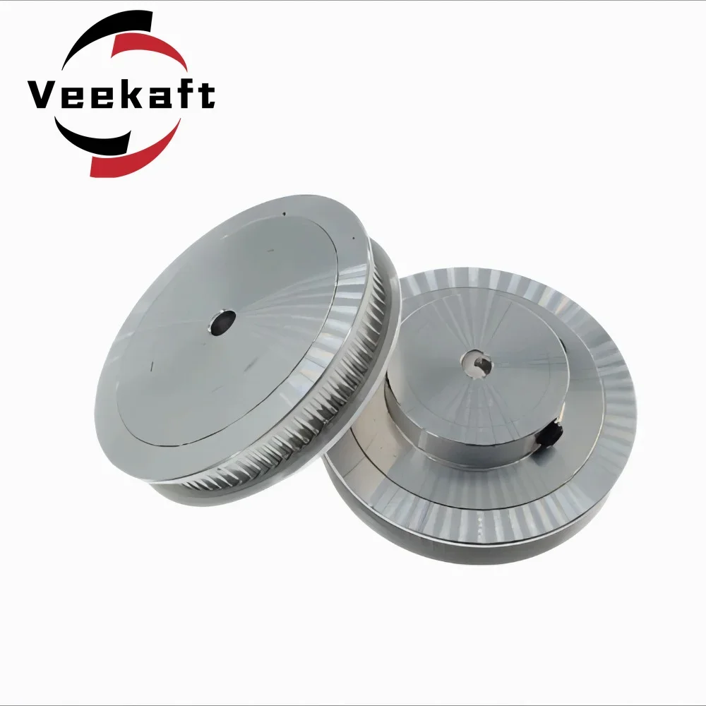 High quality 74T 2GT timing pulley for GT2 open timing belt with 5/6/8/10/12/14/15/20mm inner diameter.