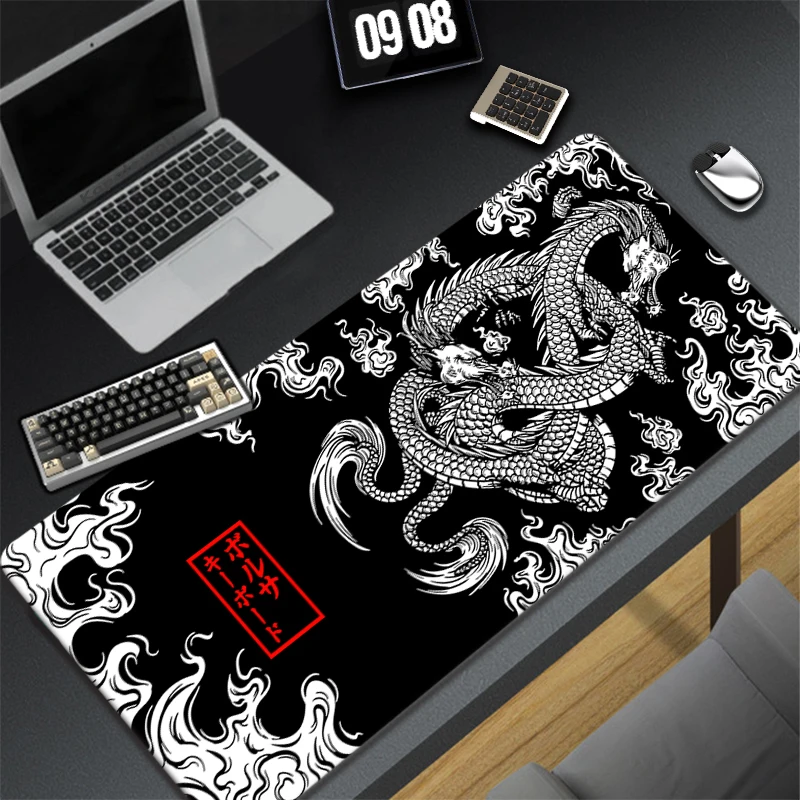 Grand tapis de souris Wave Off Art, 900x400 XXL, pour ordinateur de jeu, bureau, avec bord de verrouillage