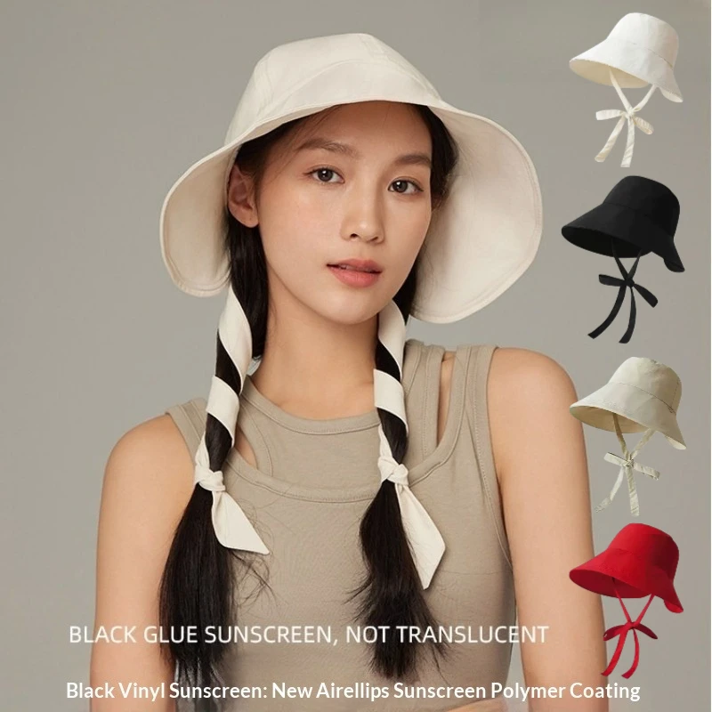 1 Stück Retro Bucket Hat mit Riemen für Damen, Vielseitiger Sommer-Reisehut für Outdoor und Strand, Süße Kleine Hübsche Damenhüte für Reisen