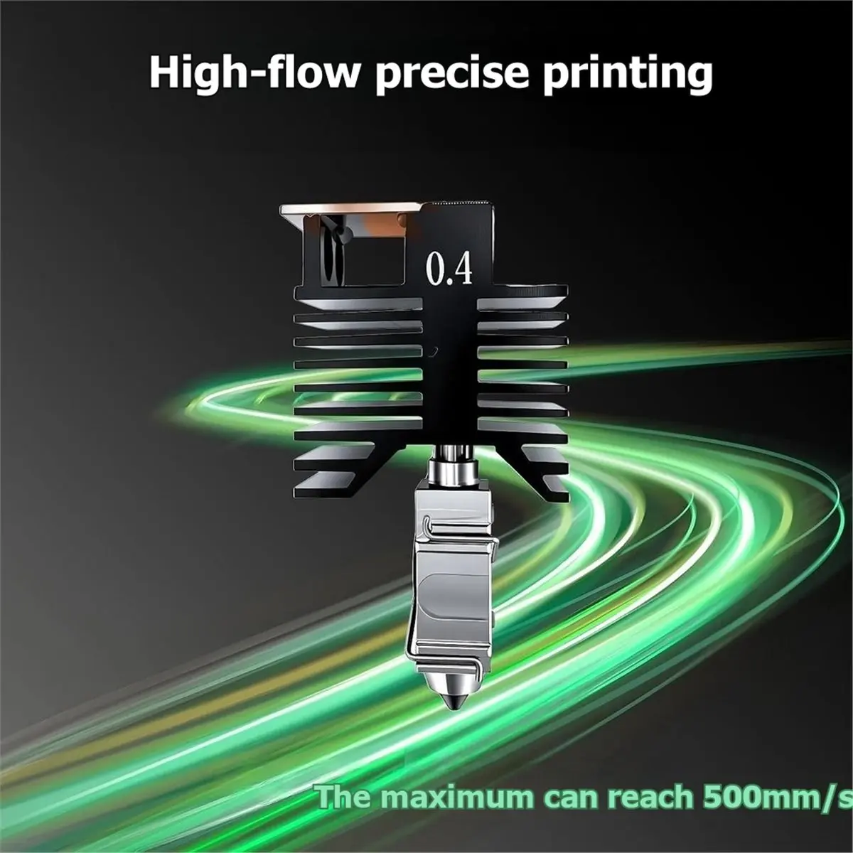 

(B63C) Комплект керамического блока хотэнда для Snapmaker U1 с интегрированным соплом из закаленной стали 0,4 мм для 3D-принтера Snapmaker U1