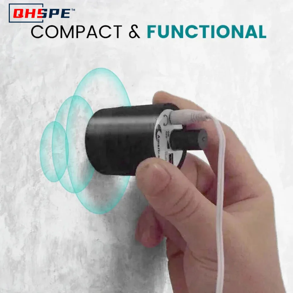 Water Leak Detector Multi-functional Sound Detector for Pipe Water Leak Suitable for Leak Detection of Various Construction Pipe