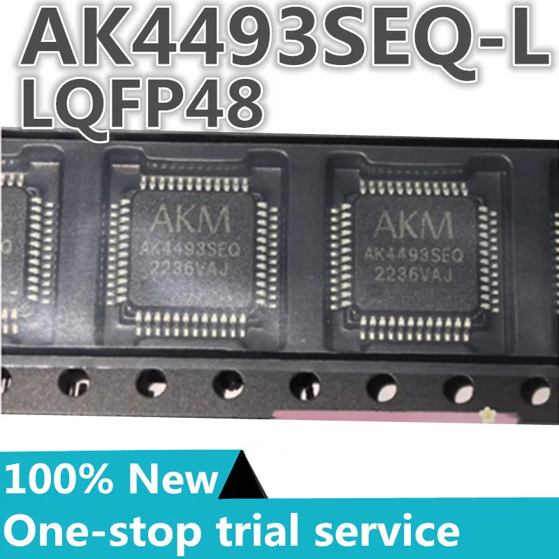 

2-50PCS %New AK4493SEQ AK4493SEQ-L LQFP48 2-channel 123db audio DAC chip