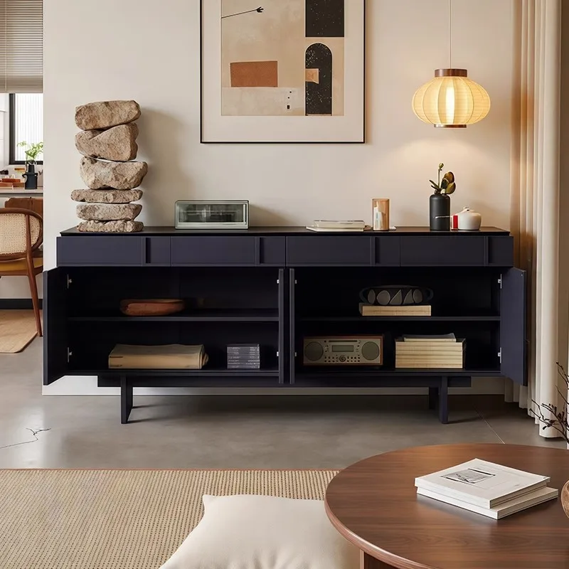 Small Hibiscus Living Room Cabinet Medieval Household Large Dinning Side Cabinet Small Apartment Home Furniture Armoire XY40GZ