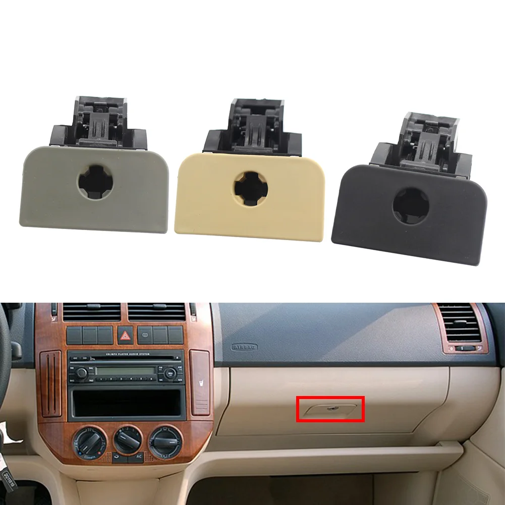 1pc Glove Box Handle Latch Without Key Hole/ with Key Hole For VW Polo 2005 2006 2007 2008 2009