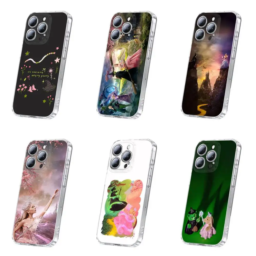 

Film W-Wicked Bad Witch Phone Case For iPhone 17,16,15,14,13,12,11 Plus,Pro,Max,Plus,E,SE4,Mini Transparent Cover