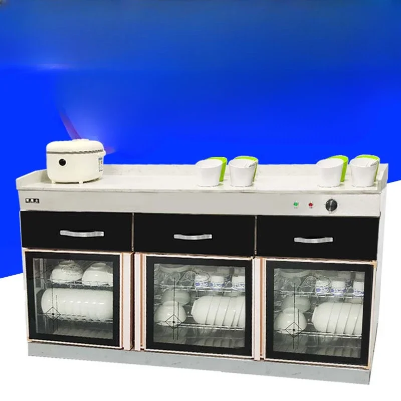 Disinfection cabinet Commercial catering Large capacity hotel Marble with dining cabinet Kitchen tableware