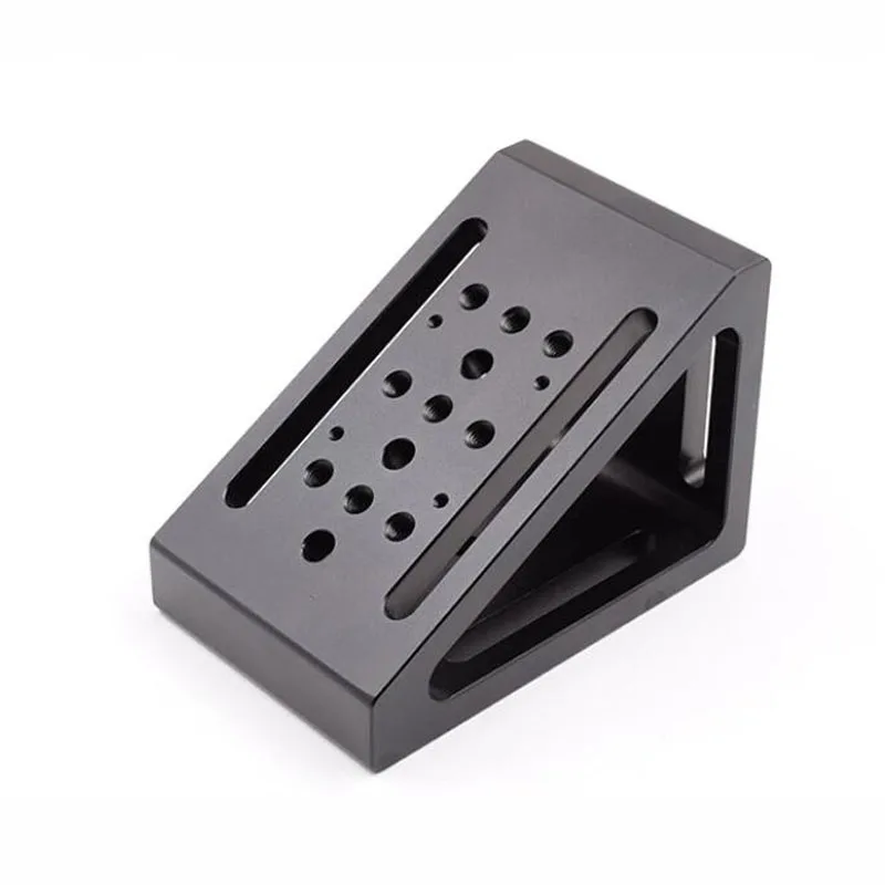 Optical Angle Adapter Bracket 30°/60° Tilted Mounting Connector for Optical Rails Laboratory Components