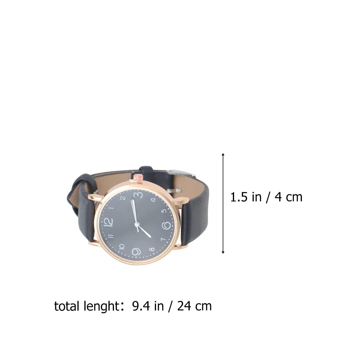 Quartz Watch for Women Fashionable Casual Wrist Watch with Soft PU Band Versatile Everyday Wear Gift for Her Valentine