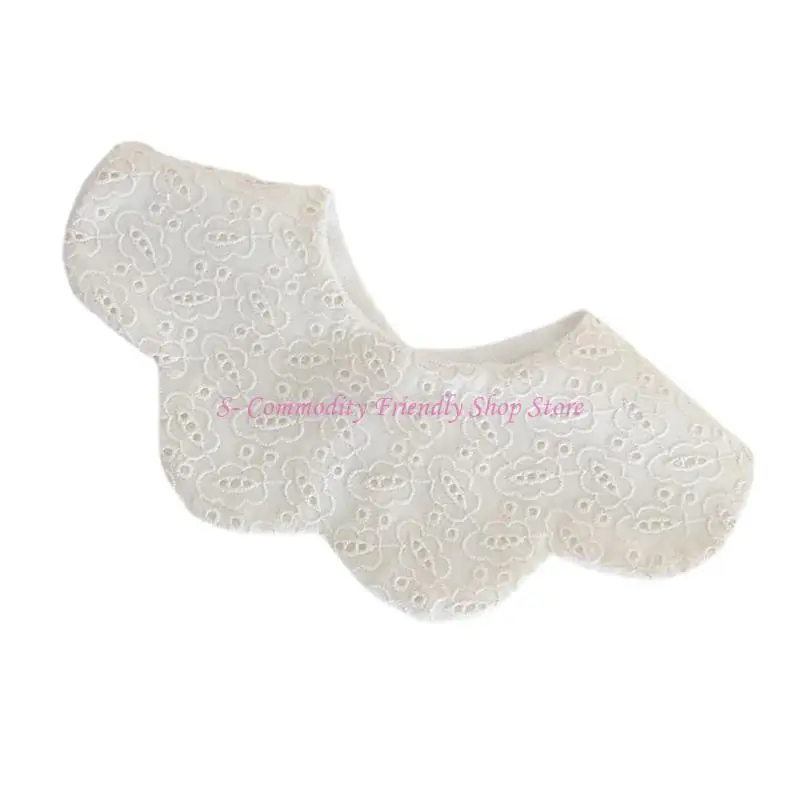 

85AE Baby Burp Cloths Nursing Bib for Toddler Newborns 0-3 Year Petal Drooling Apron