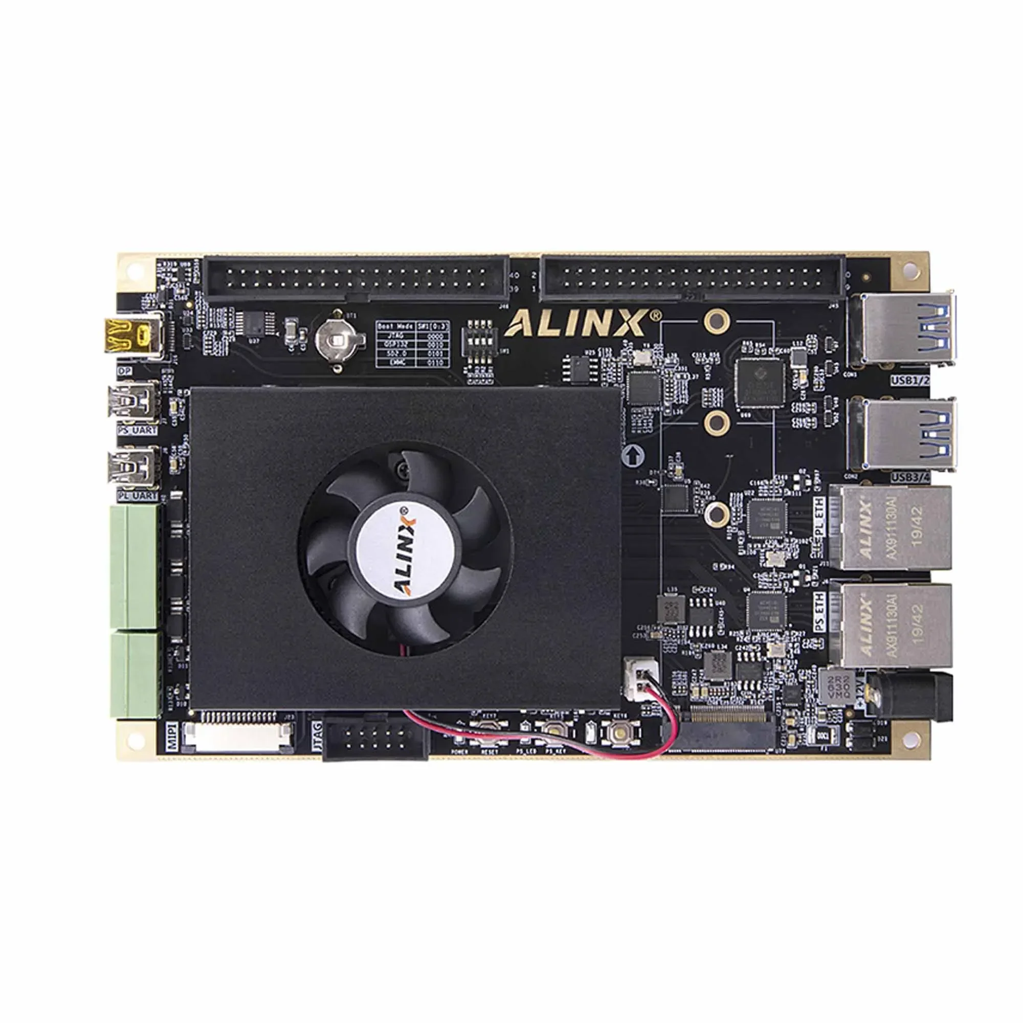 ALINX AXU3EGB: Xilinx Zynq UltraScale+ MPSoC XCZU3EG FPGA Board AI Vitis-AI DPU 4K VideoAlinx