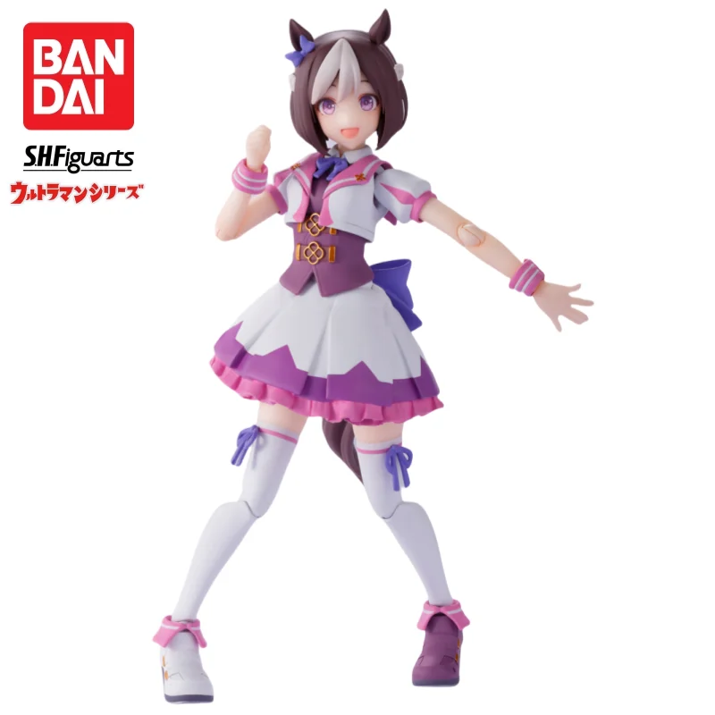 

In Stock Bandai Original S H Figuarts Pretty Derby Special Week Action Figure Model Doll Brand New Boxed Anime Characters Garage