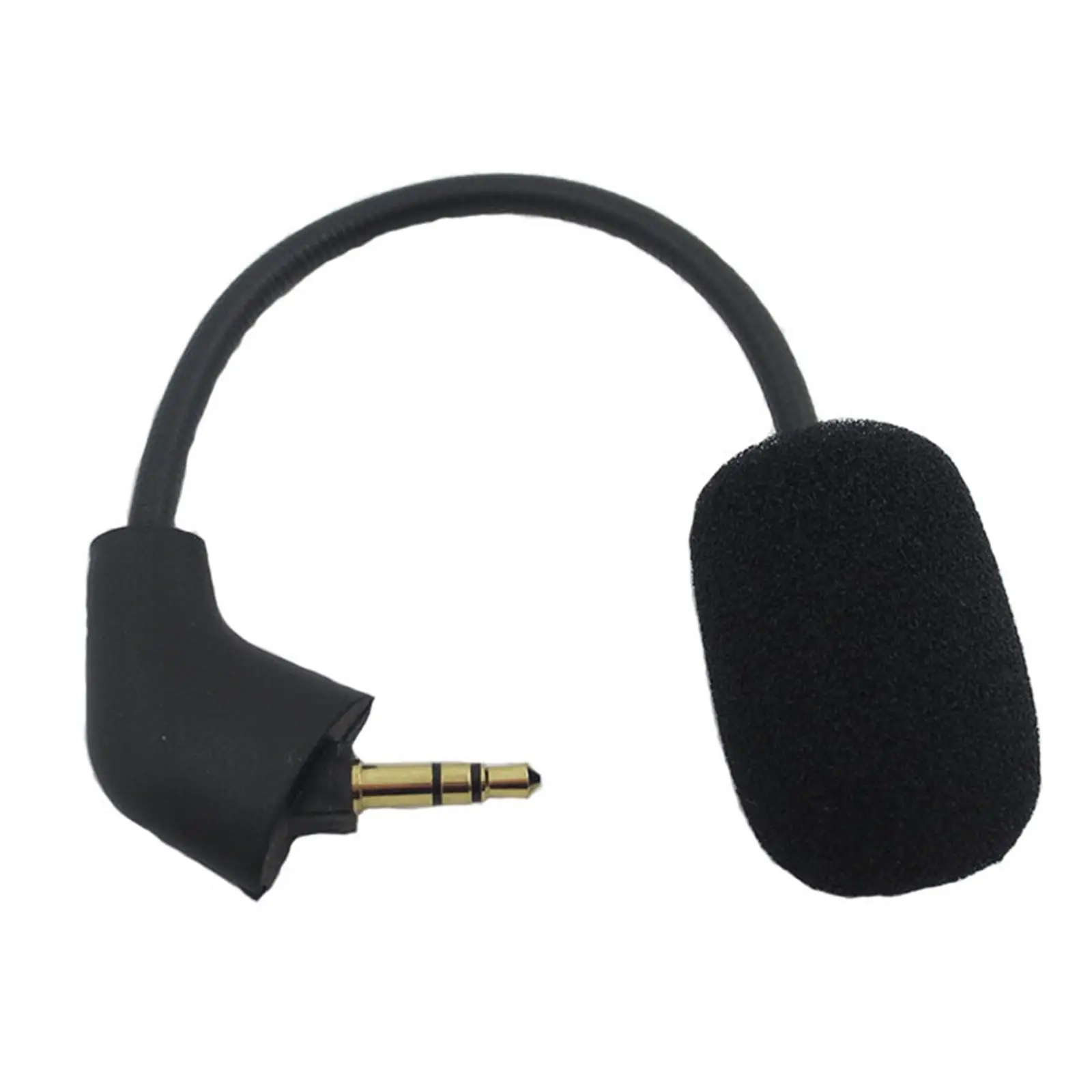 Gaming Headset Mic Replace Detachable Bendable Plug in for Hyperx II