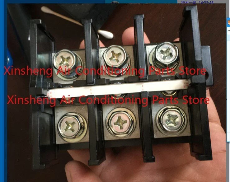 Suitable for Mitsubishi inverter A700 and F740 45-55-75 -90KW terminal block Main circuit Plastic terminal block
