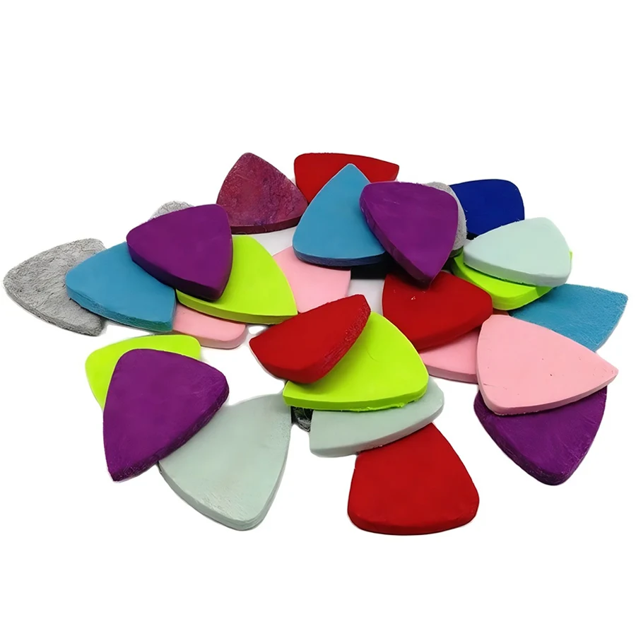 5 قطعة 3 سنتيمتر اللون ورأى يختار دائم على شكل قلب يختار ل الغيتار القيثارة باس الموسيقية سلسلة أداء الآلات الملحقات #5