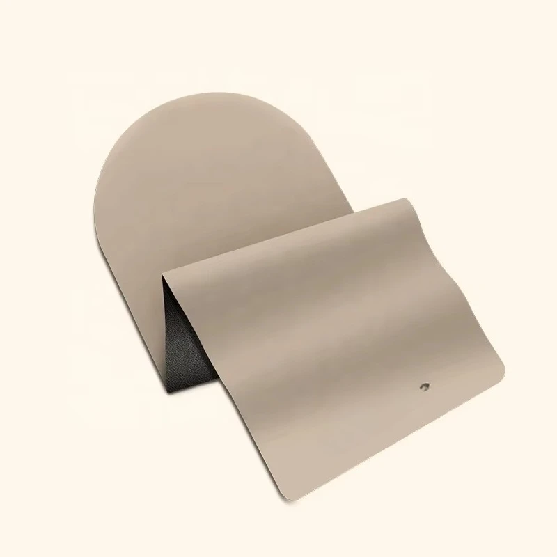 

Environmentally friendly natural rubber elliptical curve pu arched pill-shaped arched yoga mat thick