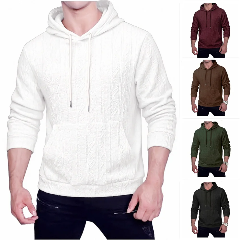 

2026 American Men's Hooded Sweatshirt, Spring And Autumn Jacket European Pullover hoodie sweatshirt