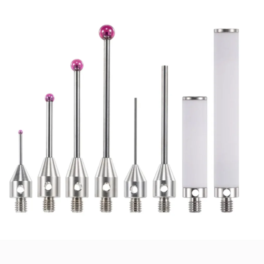 Three coordinate measuring needle, three-dimensional probe, ruby measuring head, CNC machine tool measuring needle thread M4