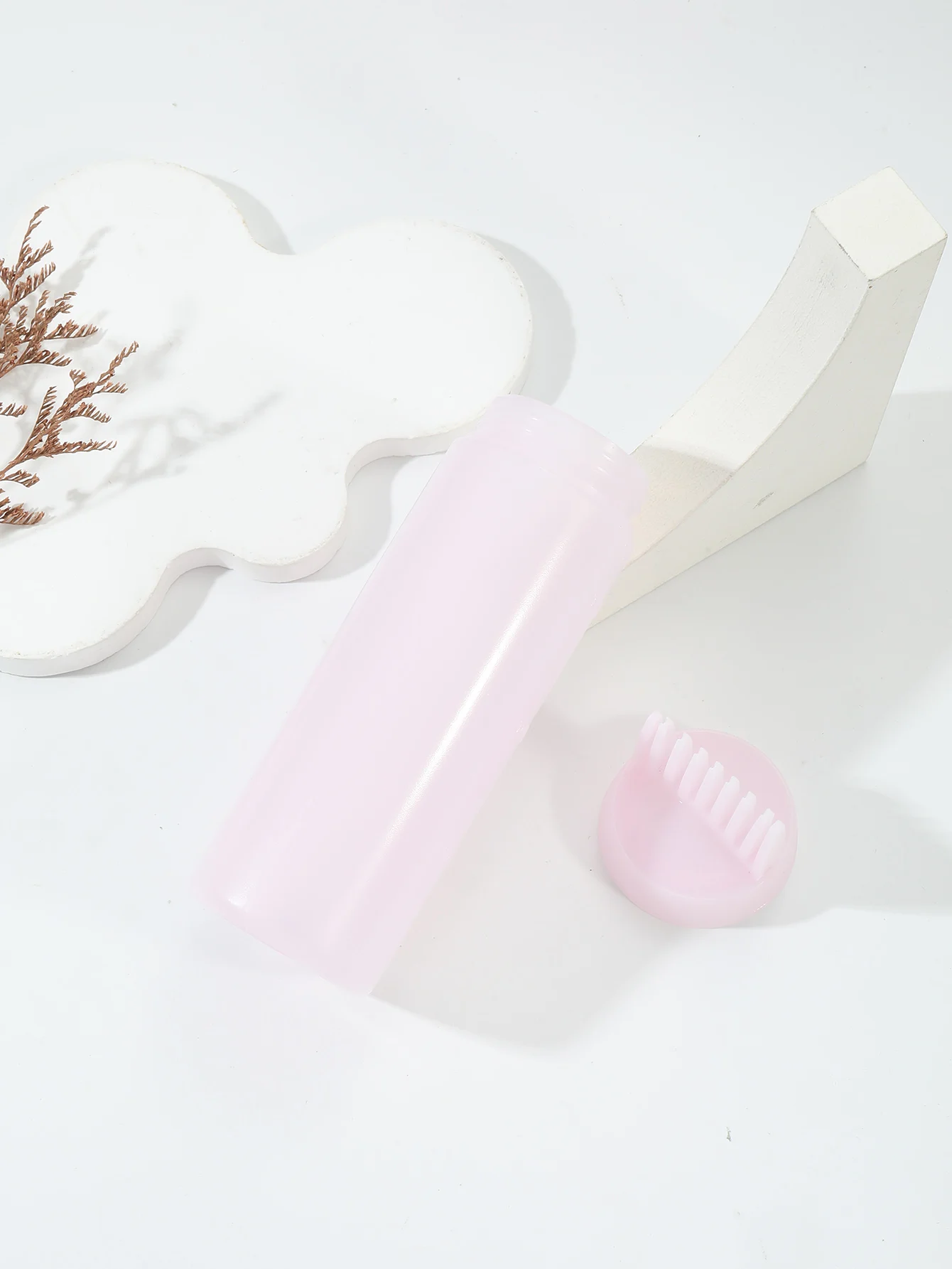 1 Stück Kammförmige Haarfärbeflasche, Haarfärbepinsel-Flasche, mit Markierungen, wiederverwendbar für Haaraccessoires – Detail 2