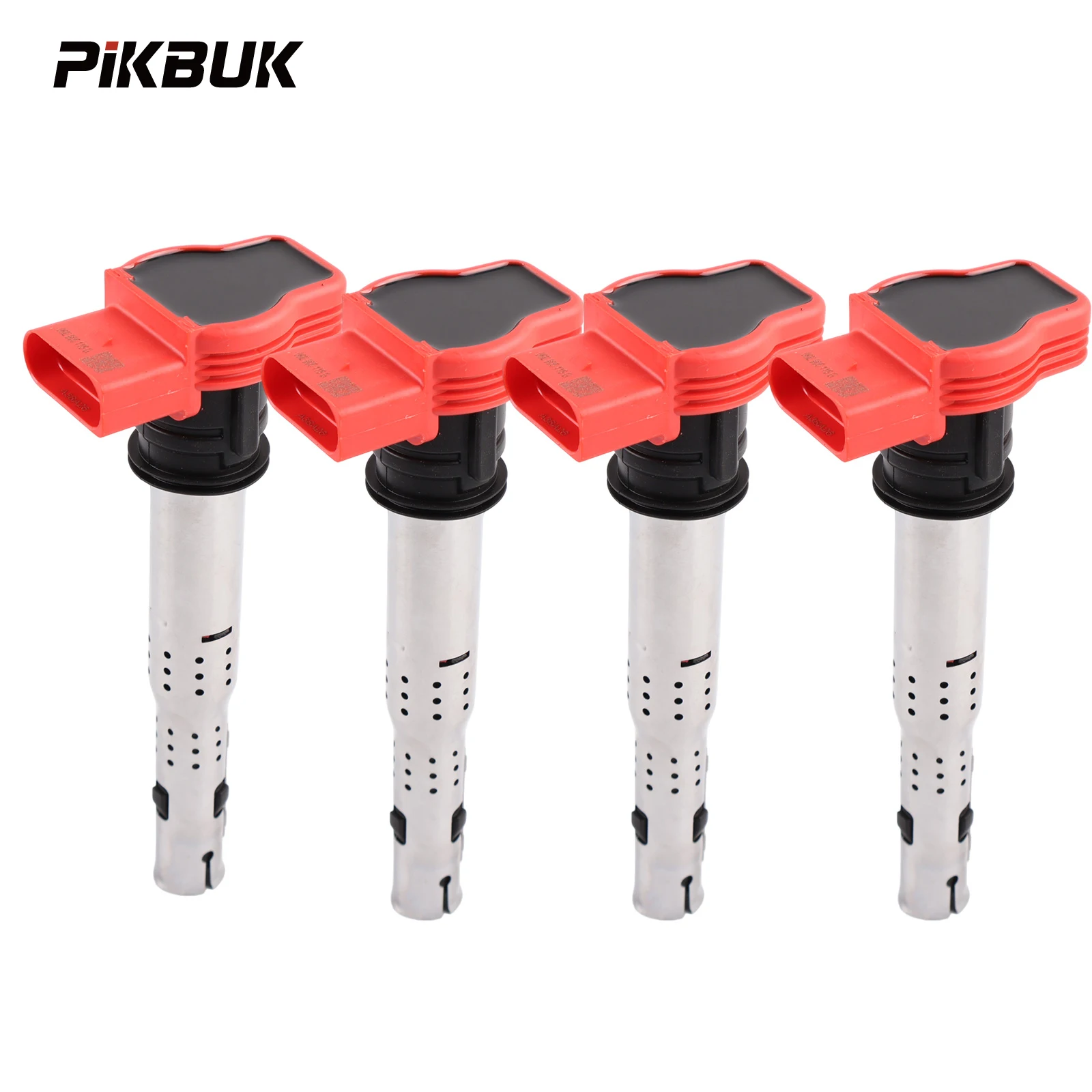 

PIKBUK High Quality 4 x Ignition Coil Pack for Audi A4/A5/R8 VW Golf 2.0T 06E905115E