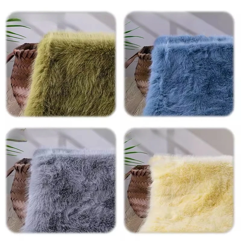 3cm Simulated Fox Plush Fabric for Artificial Fur Clothing Animal Doll Handmade DIY Background Decoration Cloth Diy Sewing
