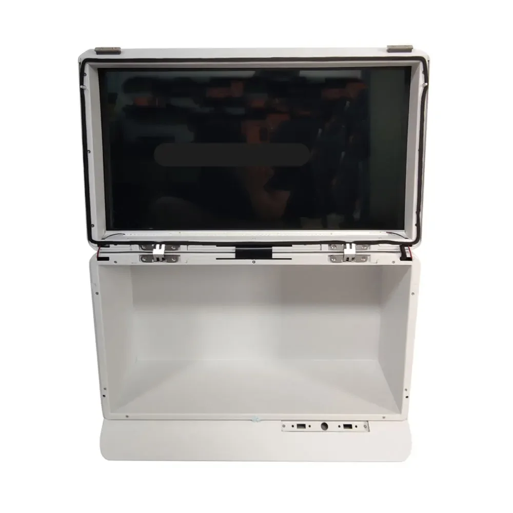 Transparante Interactieve 3d Hologram Doos Voor Reclame Of Tentoonstelling Showcase Met Lcd-Display Ingebouwde Ai Digitale Persoon