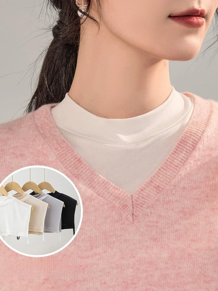 silk-ne-protector-decorative-fake-collar-women's-inner-wear-thin-versatile-casual-sle-winter-collection-chinese-made