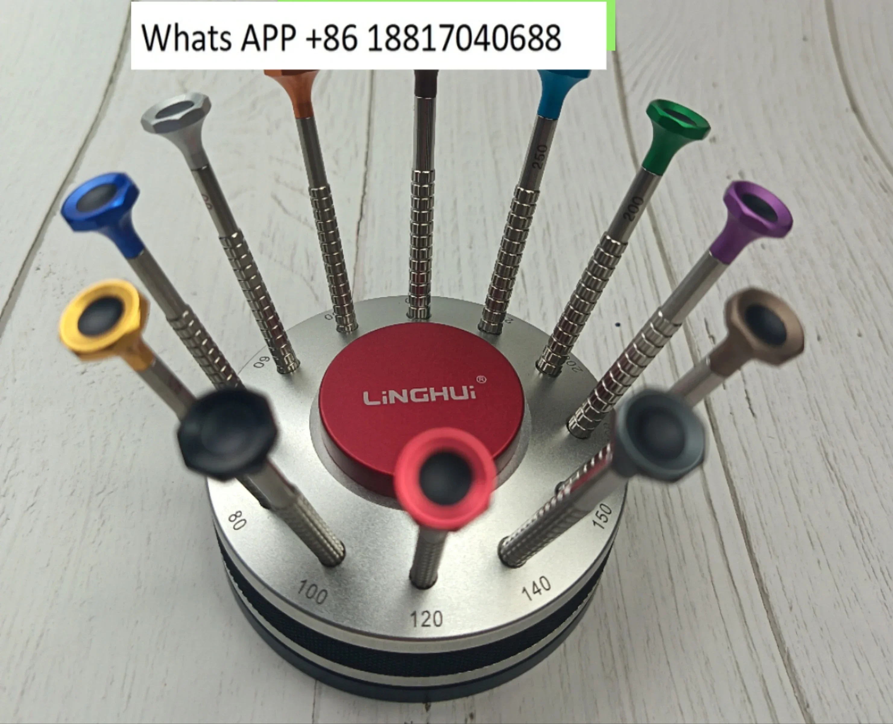 

Watch repair tool, screwdriver with ball bearing, watch screwdriver, batch nozzle 12 model
